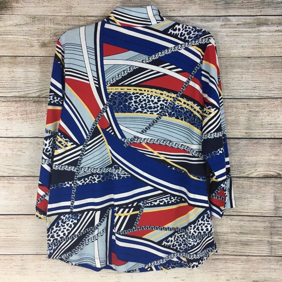 Weekends by Chico's Jacket Full Zip Lightweight - Picture 5 of 6